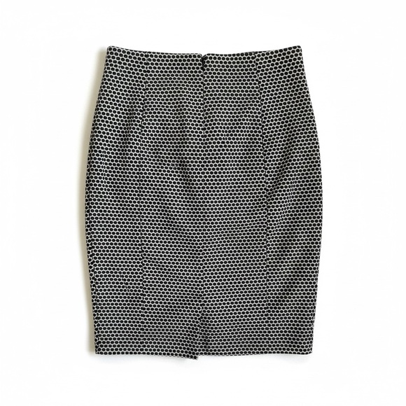 Alfani Black and White Patterned Pencil Skirt - Picture 5 of 7